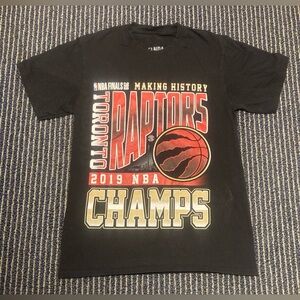 Toronto Raptors Small Shirt 2019 NBA Finals Champions Making History